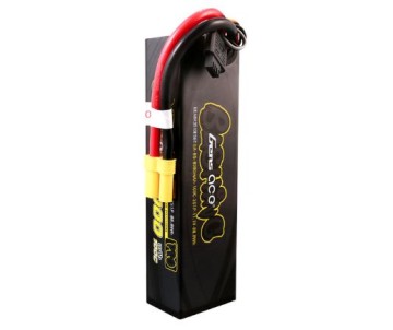 Gens Ace - 1745 - G-Tech Bashing 8000mAh 3S1P 11.1V 100C LiPo Battery Pack with EC5 Plug Hardwired (157x45x34mm +/- Manufacturer's Specifications)