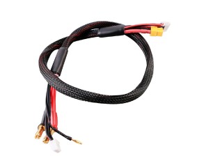 Gens Ace - 1850 - 2S/4S Charge Cable: 5mm Bullet With XT60 Connector
