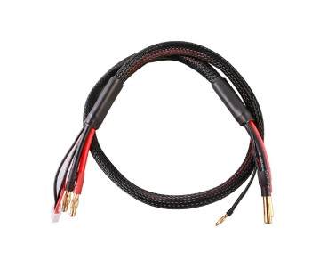 Gens Ace - 1853 - 2S Charge Cable: 4mm Bullet