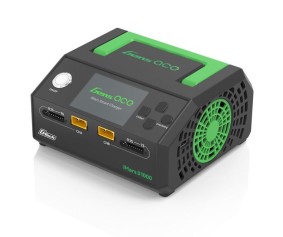 Gens Ace iMars D1000 G-Tech Smart Charger, Dual Channel, AC 1000W