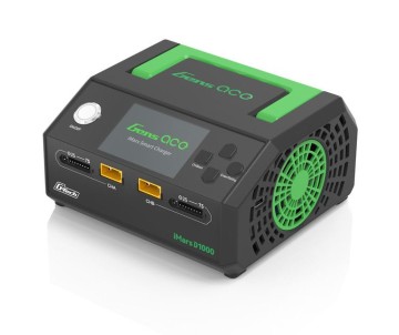 Gens Ace iMars D1000 G-Tech Smart Charger, Dual Channel, AC 1000W
