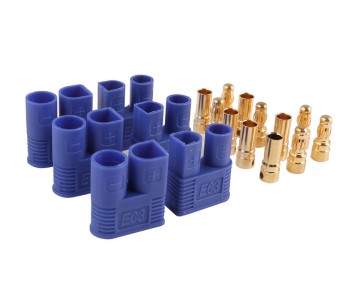 Gens Ace - 1409 - EC3 Male & Female Plug (3 Pairs)