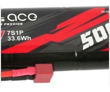 Gens Ace - 1258 - 5000mAh 8.4V NiMH Battery Flat Style with Deans Plug