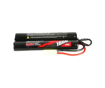 Gens Ace - 1253 - 1600mAh 8S1P 9.6V  Airsoft Gun Nunchuck-Style NIMH Battery