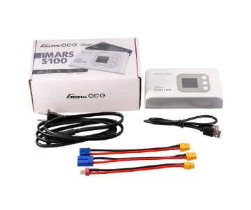 Gens Ace IMars S100 G-Tech AC Balance RC Battery Smart Charger- White