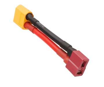 Gens Ace - 1404 - XT60 Male To Deans (T-Plug) Female Adapter Cable