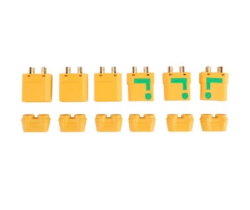Gens Ace - 1413 - XT90S Male & Female Plug (3 Pairs)