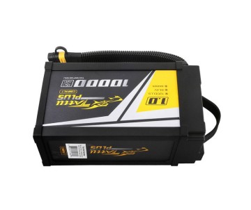 Gens Ace Tattu Plus 1.0 Compact Version 10000mAh 44.4V 15C 12S1P LiPo Smart Battery Pack With AS150UPlug