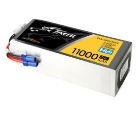 Tattu - 868 - 11000mAh 6S 22.8V 25C LiPo Battery with EC5 Plug for UAV