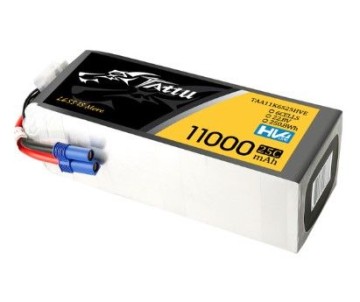 Tattu - 868 - 11000mAh 6S 22.8V 25C LiPo Battery with EC5 Plug for UAV
