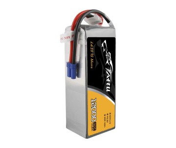 Tattu - 999 - 12000mAh 22.2V 30C 6S Lipo Battery Pack with EC5 for UAV Drone 190x71x54mm