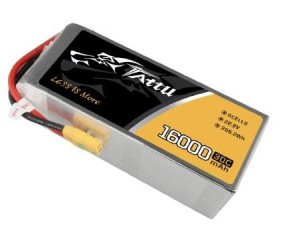 Tattu - 921 - 16000mAh 6S 22.2V 30C LiPo Battery Pack with XT90-S Plug