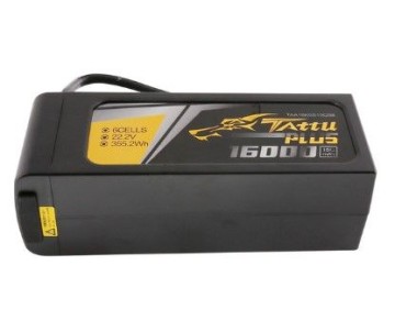 Tattu - 1468 - Plus 16000mAh 6S 22.2V 15C LiPo Battery Pack with QS8 (New Version)