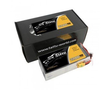 Tattu - 923 - 22.2V 30C 6S 22000mAh Lipo Battery with XT90-S Plug for UAV 209x91x61mm
