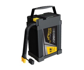 Tattu - 639 - 22000mAh 12S1P 44.4V 25C LiPo Smart Battery Pack AS150U Plug 224x163x90mm