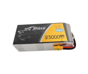 Tattu - 845 - 23000mAh 6S1P 22.8V 25C LiPo XT90 Plug Soft Case 208x91x62mm