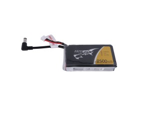Tattu - 264 - 2500mAh 2S1P Fatshark Goggles LiPo DC3.5mm Plug Soft Case 74x38.5x19mm