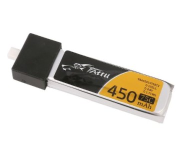 Tattu - 1643 - 450mAh 1S1P 3.8V 75C High Voltage LiPo Battery Pack with BT 2.0 Plug (5)
