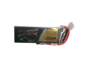 Tattu - 405 - 5200mAh 4S1P 14.8V 35C LiPo XT60 Plug Soft Case 133x45x34mm