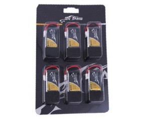 Tattu - 260 - 600mAh 1S 3.7V 25C LiPo Battery Pack with Molex 51005-2P Plug ( 6)