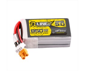 Tattu R-Line - 1919 - Version 5.0 850mAh 3S 11.1V 150C Lipo Battery Pack With XT30U-F Plug