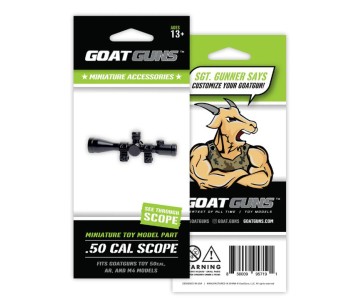 GoatGuns 16X Scope, Attaches to Barrett AR15 & .50 cal railing