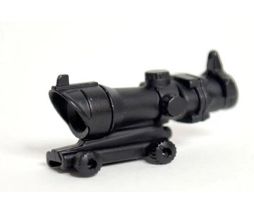 GoatGuns 4X Scope, Attaches to AR15, BP & .50 cal railing - Black