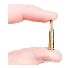 GoatGuns Dummy Brass Rounds for .50 cal models. Pack of 10, non-firing.