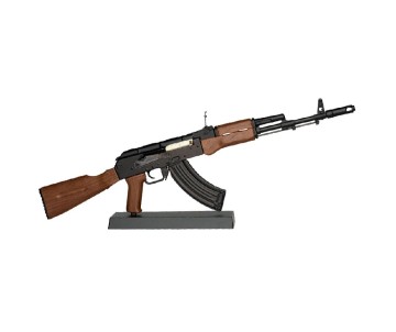 GoatGuns 1/3 Scale AK47 Metal Diecast Assembly Model Kit - Black