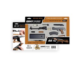 GoatGuns 1/3 Scale AK47 Metal Diecast Assembly Model Kit - Black
