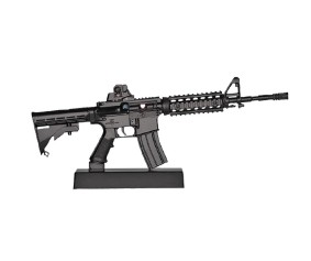 GoatGuns 1/3 Scale AR15 Metal Diecast Model Assembly Kit - Black