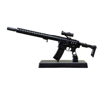 GoatGuns AR15 Skeleton Model Black
