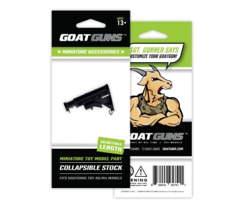 GoatGuns Adjustable AR Stock, 3 position for AR15/M4 model