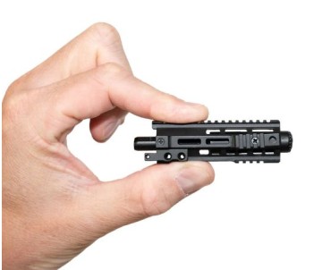 GoatGuns Diecast Metal Freefloat Handguard, Small, for AR15 model