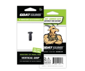 GoatGuns Verticle Foregrip, Attaches to AR15 railing/quadrails