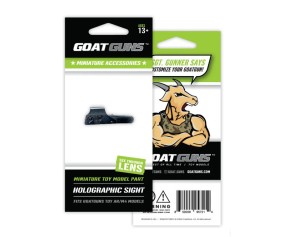 GoatGuns Holographic Sight for AR/M4 Models. Attaches to Railing, 2