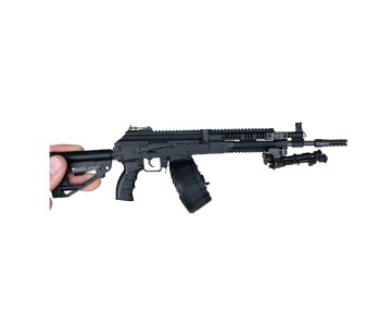 GoatGuns 1/3 Scale RPK LMG Metal Diecast Model Assembly Kit - Black