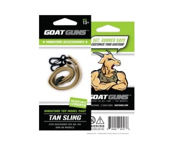 GoatGuns Sling, Adjustable for Mini AR/AK - Tan