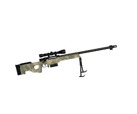 GoatGuns 1/4 Scale Sniper Rifle Metal Diecast Model Assembly Kit - Realtree Max-7 -Camouflage