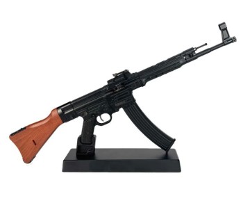GoatGuns 1/3 Scale Miniature WW2 STG44 Metal Diecast Model Assembly Kit - Black