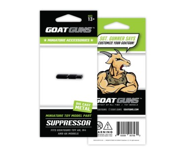 GoatGuns Suppressor for AR15 model. 2