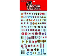 Gofer Racing Decals Sponsor sheet decals 1/24