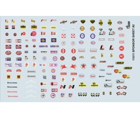 Gofer Racing Sponsor Sheet #2 Decal Sheet 1/24