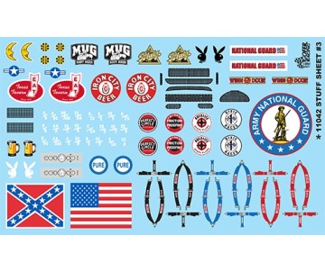Gofer Racing Stuff Sheet #4 Decal Sheet 1/24