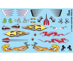Gofer Racing Custom Trim Model Car Decal #2 1/24