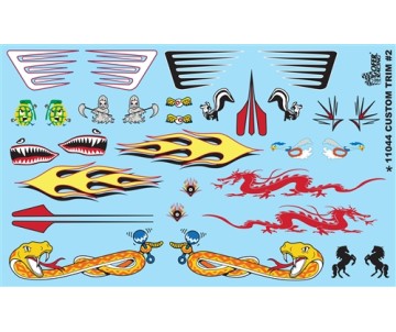 Gofer Racing Custom Trim Model Car Decal #2 1/24