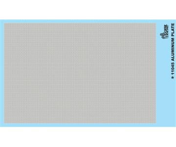 Gofer Racing Aluminum Diamond Plate Model Car Decal 1/24