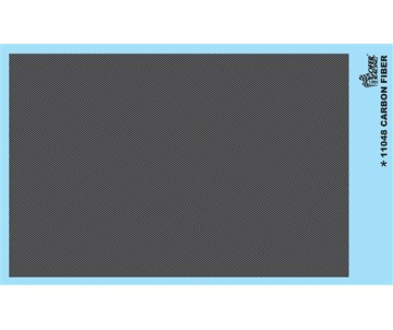 Gofer Racing Carbon Fiber Model Car Decal 1/24