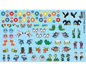 Gofer Racing Silly Stuff Decals 1/24 Gofer Racing Silly Stuff Decals 1/24