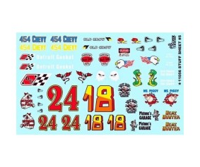 Gofer Racing Stuff Sheet Decals #5 1/24